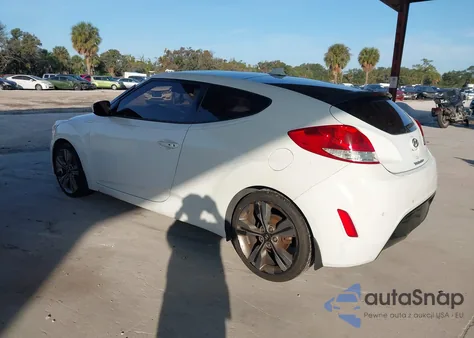 2012 Hyundai Veloster Base W/Gray from USA, damaged, VIN KMHTC6AD2CU025161